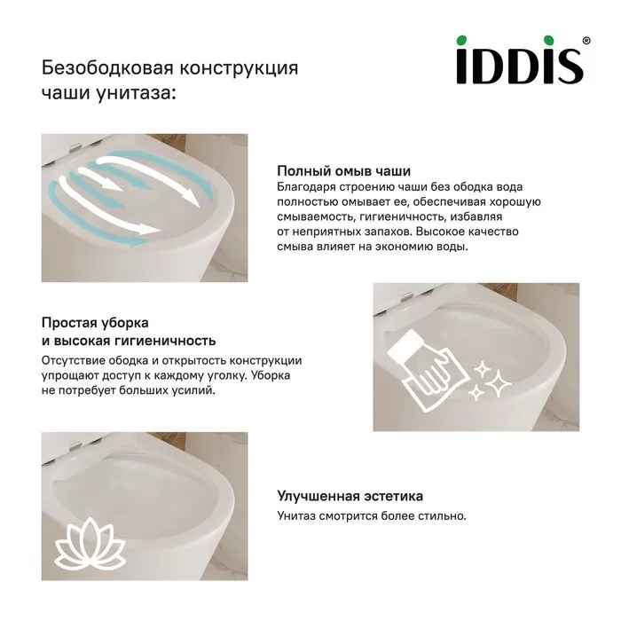 картинка Унитаз-компакт Iddis Drum DRU2DSEi24 