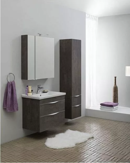 фото Тумба с раковиной Aquanet Эвора 70 дуб антик арт. 00213055 