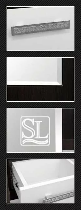 фото Шкаф-пенал Style Line Сакура 36 Люкс Plus белый/венге ЛС-00000072 