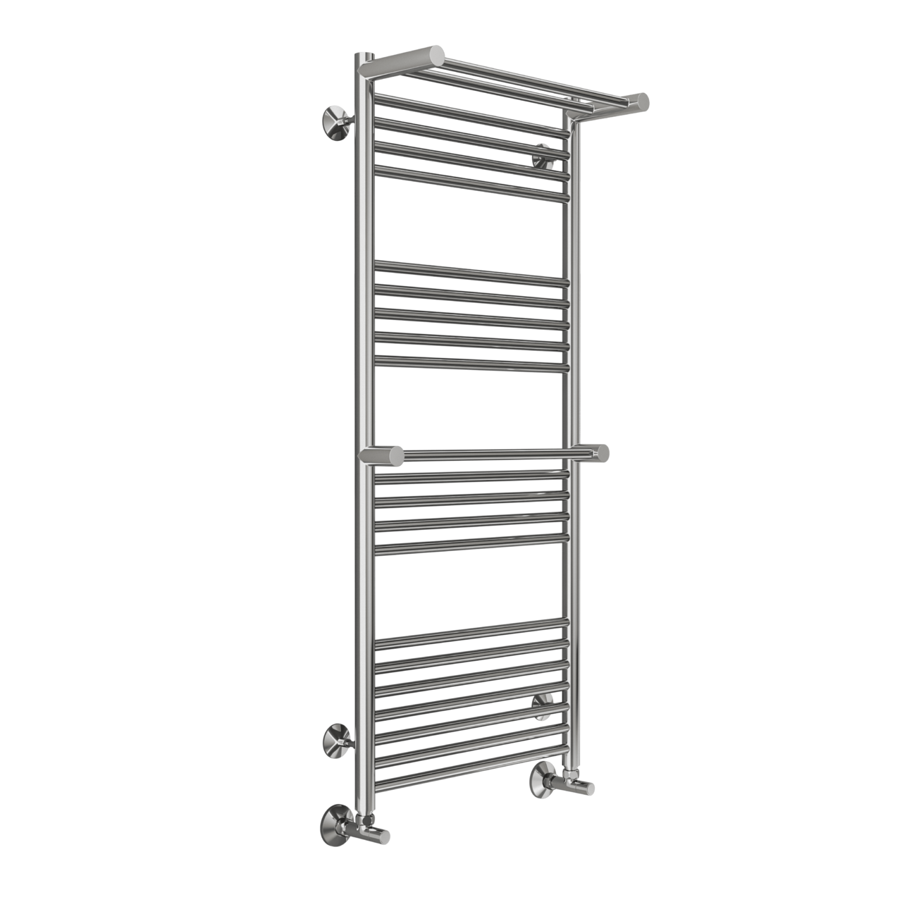 картинка Полотенцесушитель водяной Terminus Аврора с 2-мя полками П22 500х1200 