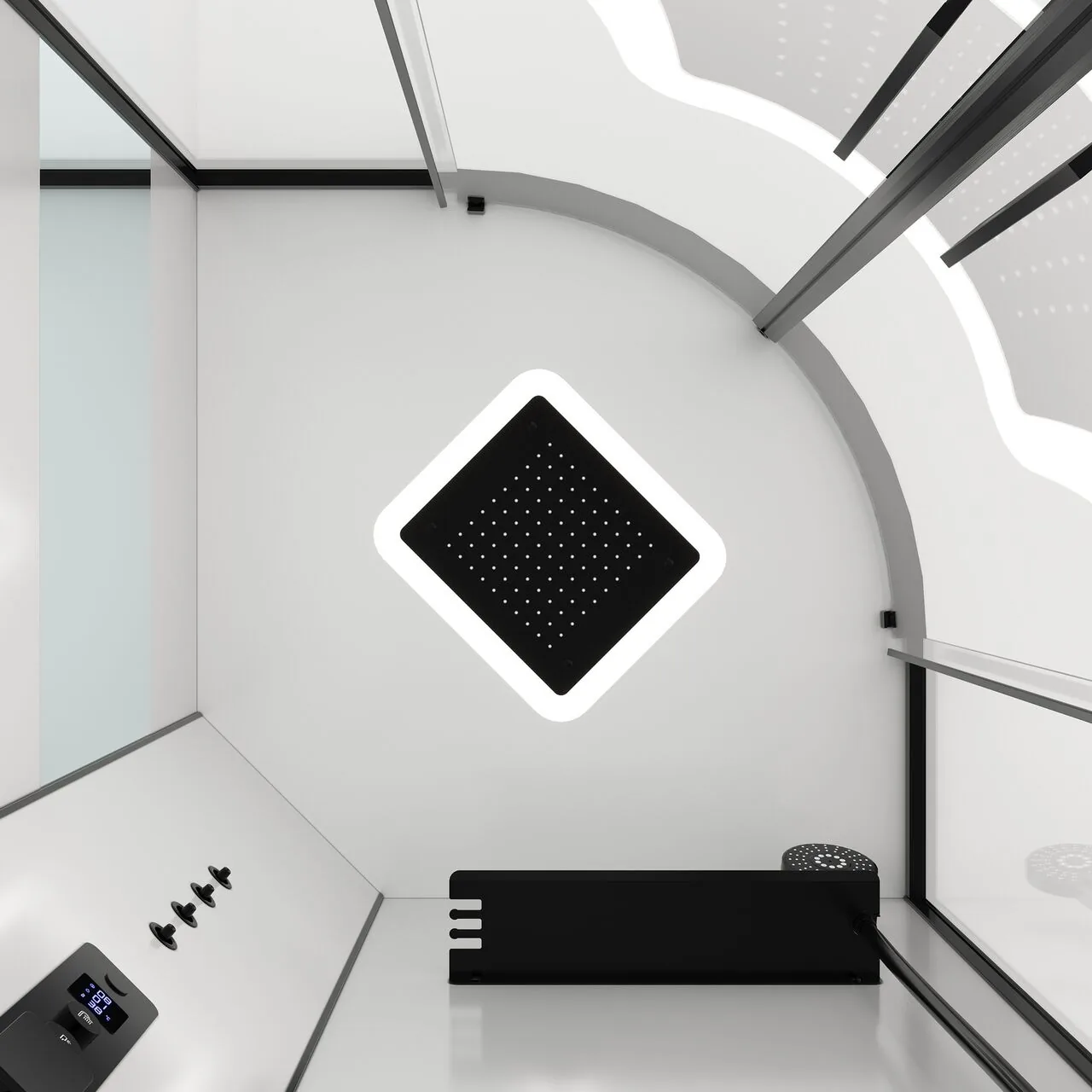 картинка Душевая кабина Black&White G8051GM 