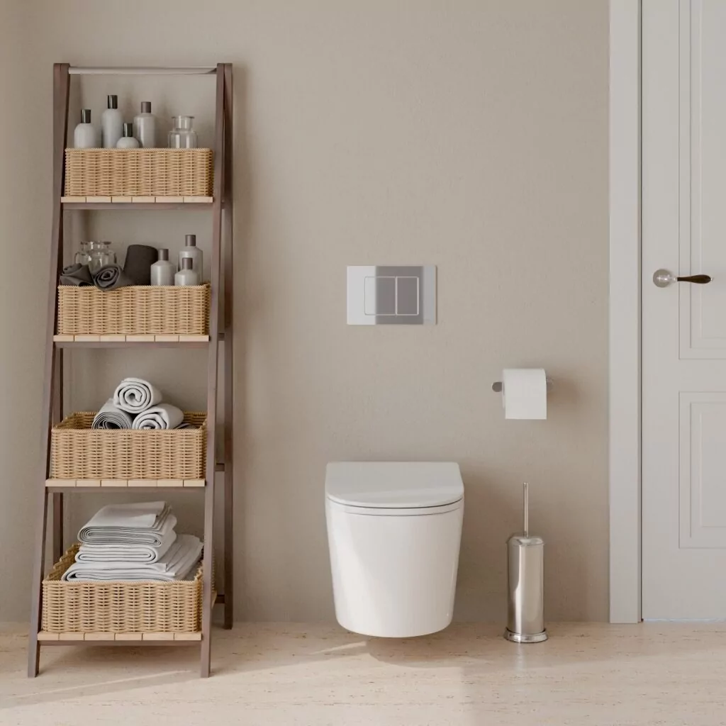 картинка Комплект 3 в 1 IBERICA BLANCA инсталляция с унитазом BURGOS ALTO IB.BRA.231.1B1 клавишей хром глянцевый INOX-C IB.B011.003.001 