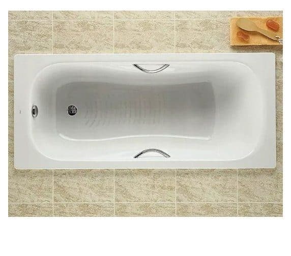 картинка Стальная ванна Roca Princess-N 150 см с ручками 291110000 хром 