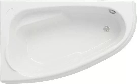 картинка Акриловая ванна Cersanit Joanna 160 L ультра белый с каркасом Joanna 160 