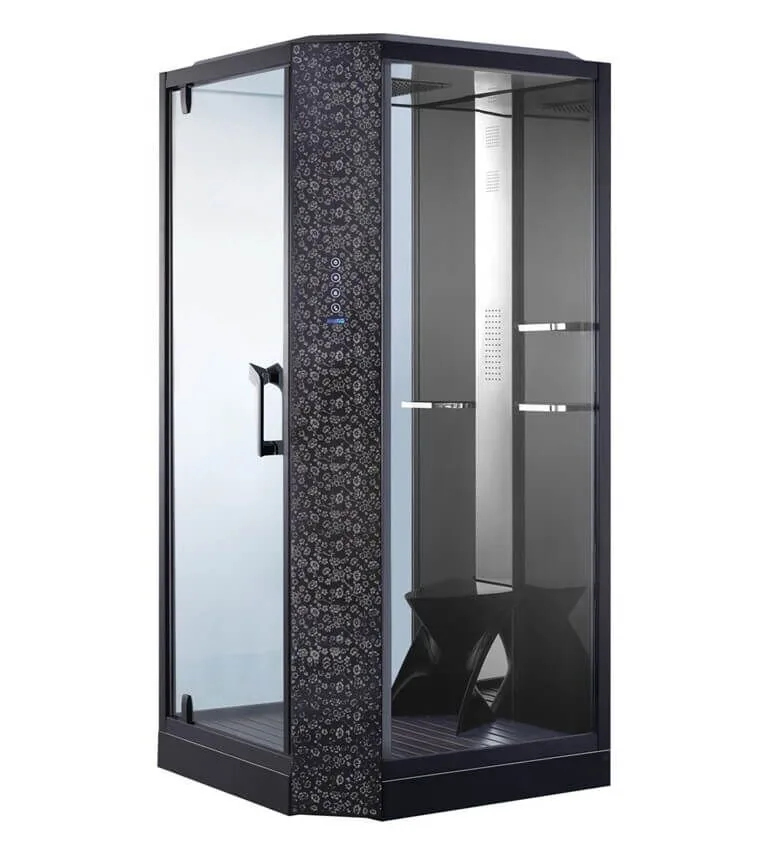 картинка Душевая кабина Orans OLS-SR89101LS Black Long door handle 