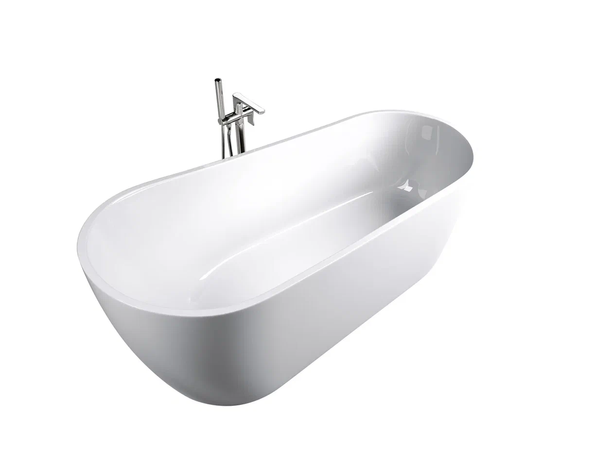картинка Акриловая ванна Cerutti SPA VIVA 170x75x65 