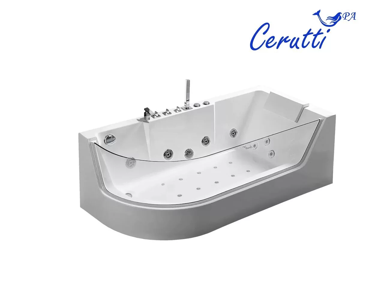 картинка Ванна Ceruttispa C-403A R акриловая гидромассажная 1700x800x580 