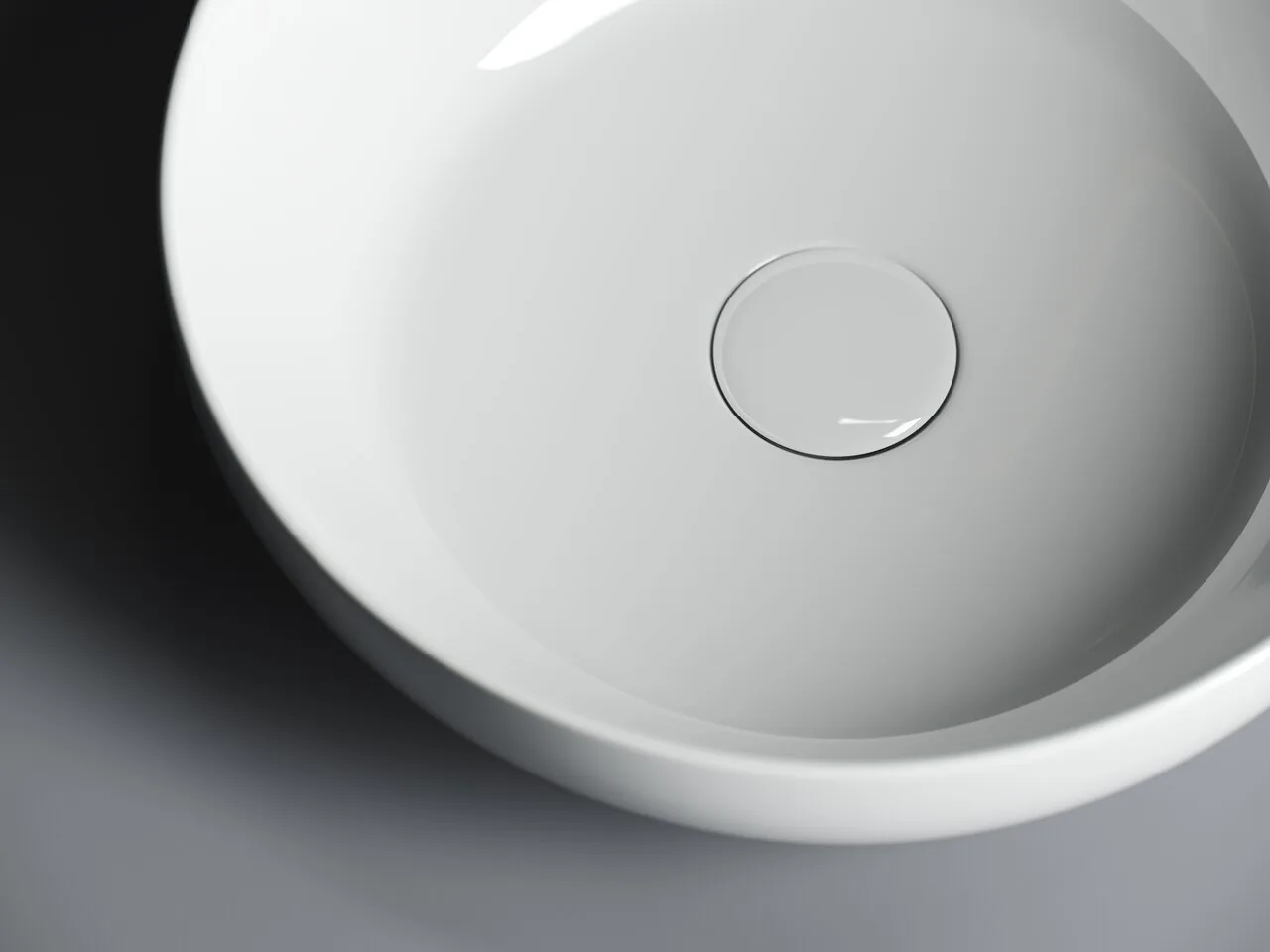 картинка Накладная раковина Ceramicanova Element CN6020 цвет белый 37х37 см 