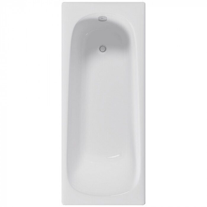 картинка Ванна чугунная Delice Continental 130х70 DLR230641 с ножками и переливом DLR000018 