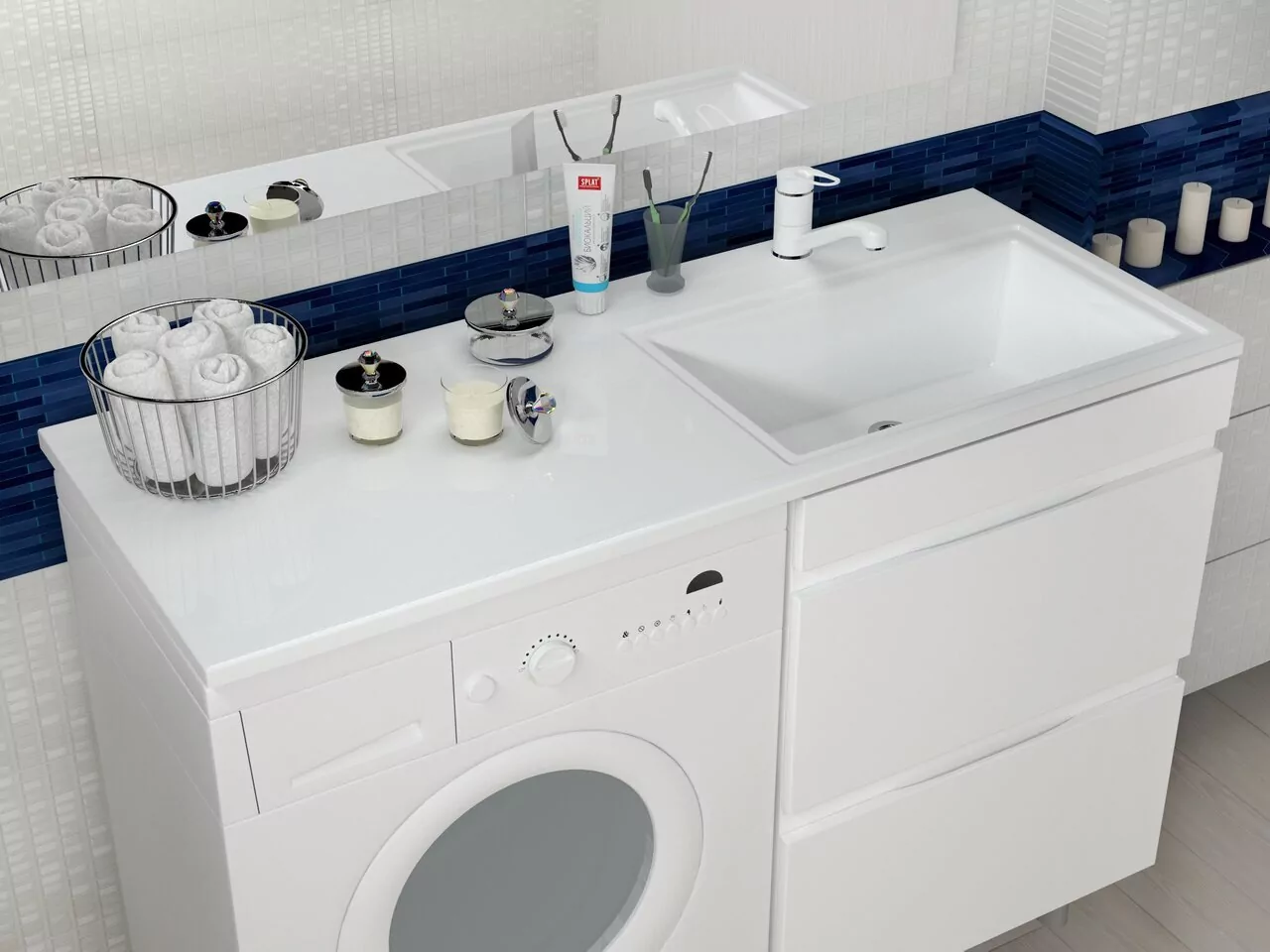 картинка Умывальник Style Line Estetus Даллас 1200х480 правый 