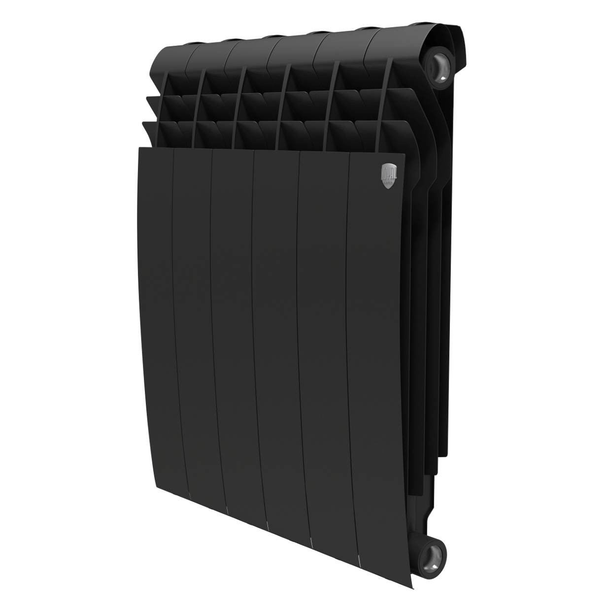 картинка Радиатор биметаллический Royal Thermo BiLiner 500 Noir Sable 6 секций 
