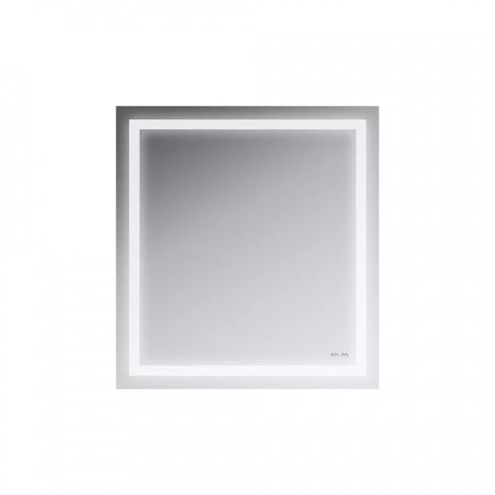 фото Универсальное зеркало AM.PM M91AMOX0651WG настенное с контурной LED-подсветкой 65 см 