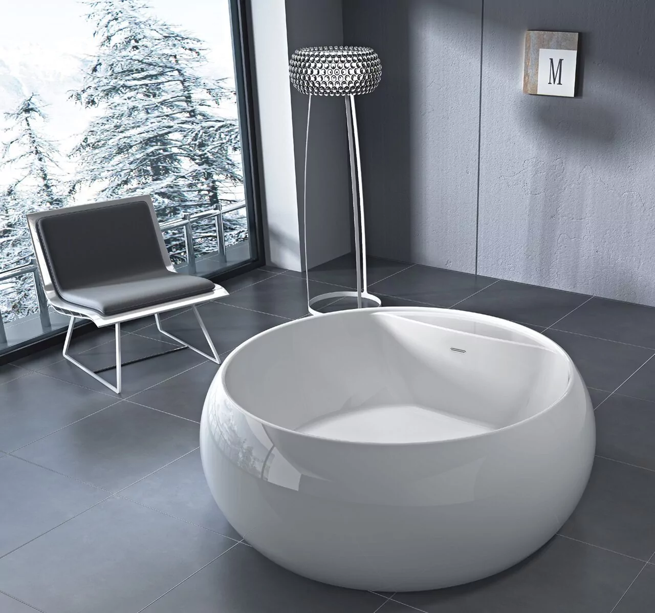 картинка Акриловая ванна BelBagno BB30-1550 1550x1550x600 