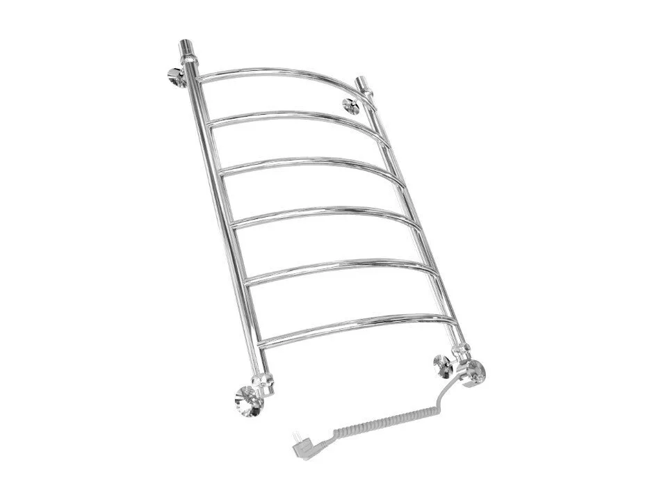 картинка Полотенцесушитель Двин R electro 80/50 1"-1/2" Электрический ТЭН справа К эл, Золотой хром (4627085920595) 