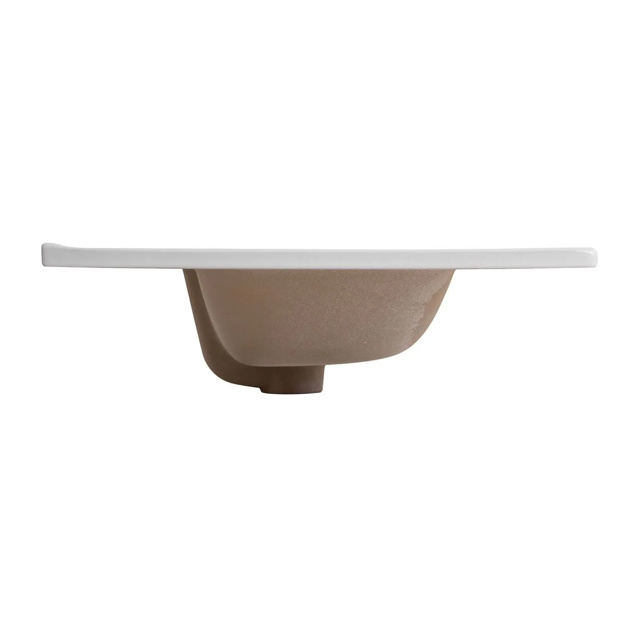 фото Тумба Aquatek ЛИБРА с раковиной 100 см 2 ящика с системой push-to-open корпус деревоцвет фасадов белый матовый 