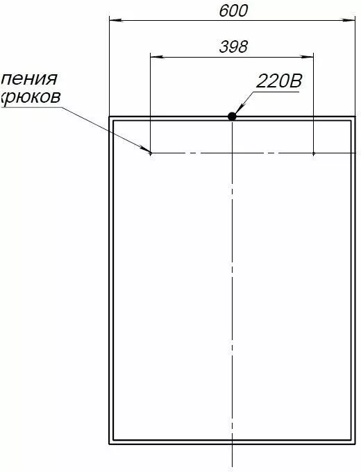 фото Мебель для ванной Aquanet Сидней 60 белый арт.00244671 