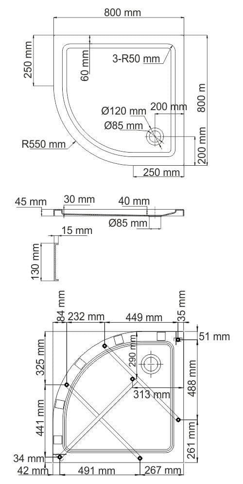 фото Душевой поддон WasserKRAFT Isen 26T00 