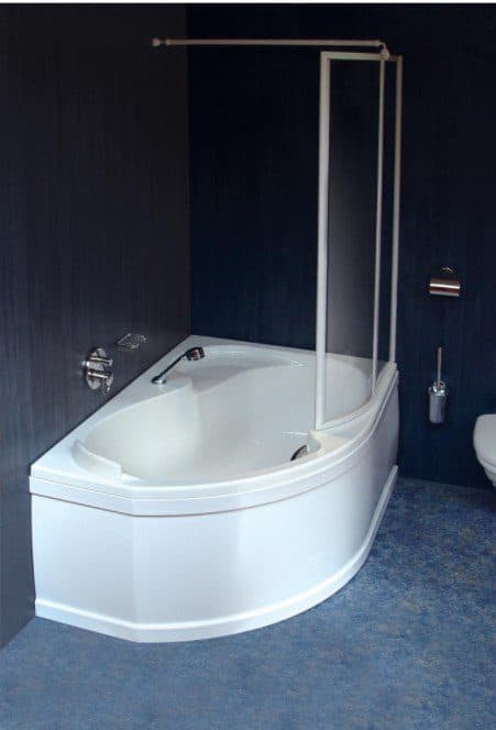 картинка Акриловая ванна Ravak Rosa I R 150 см с ножками CY55000000 