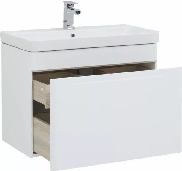 фото Тумба с раковиной Aquanet София 80 белый арт. 00212587 
