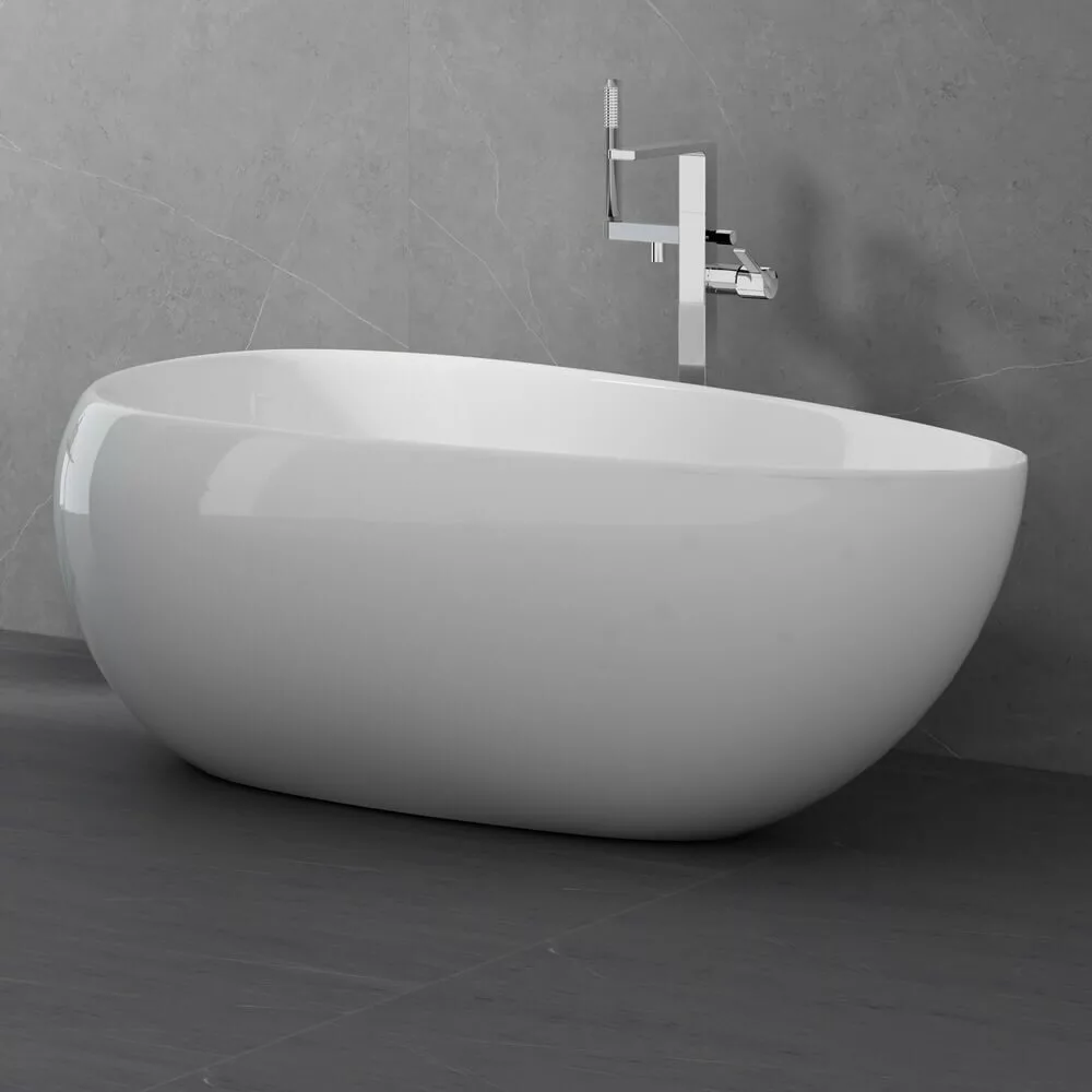 картинка Акриловая ванна Black&White Swan SB227 