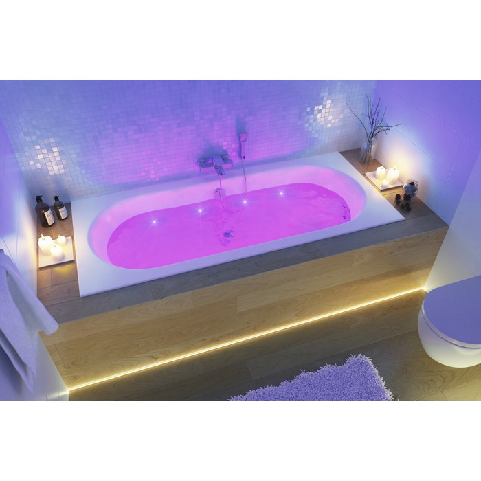 картинка Ванна EXCELLENT Oceana Slim 180x80 с ножками NWT-50 