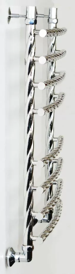 картинка Полотенцесушитель Двин R braid  60/50 1"-3/4"-1/2" Универсальный К1, Полированный (4627146181491) 