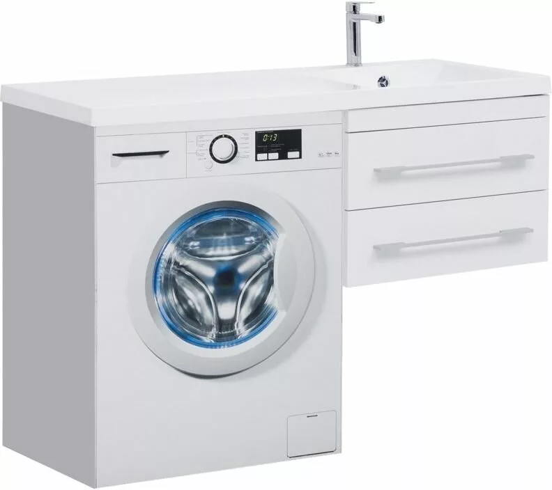 фото Тумба с раковиной Aquanet Нота 120 R белый арт. 00240161 