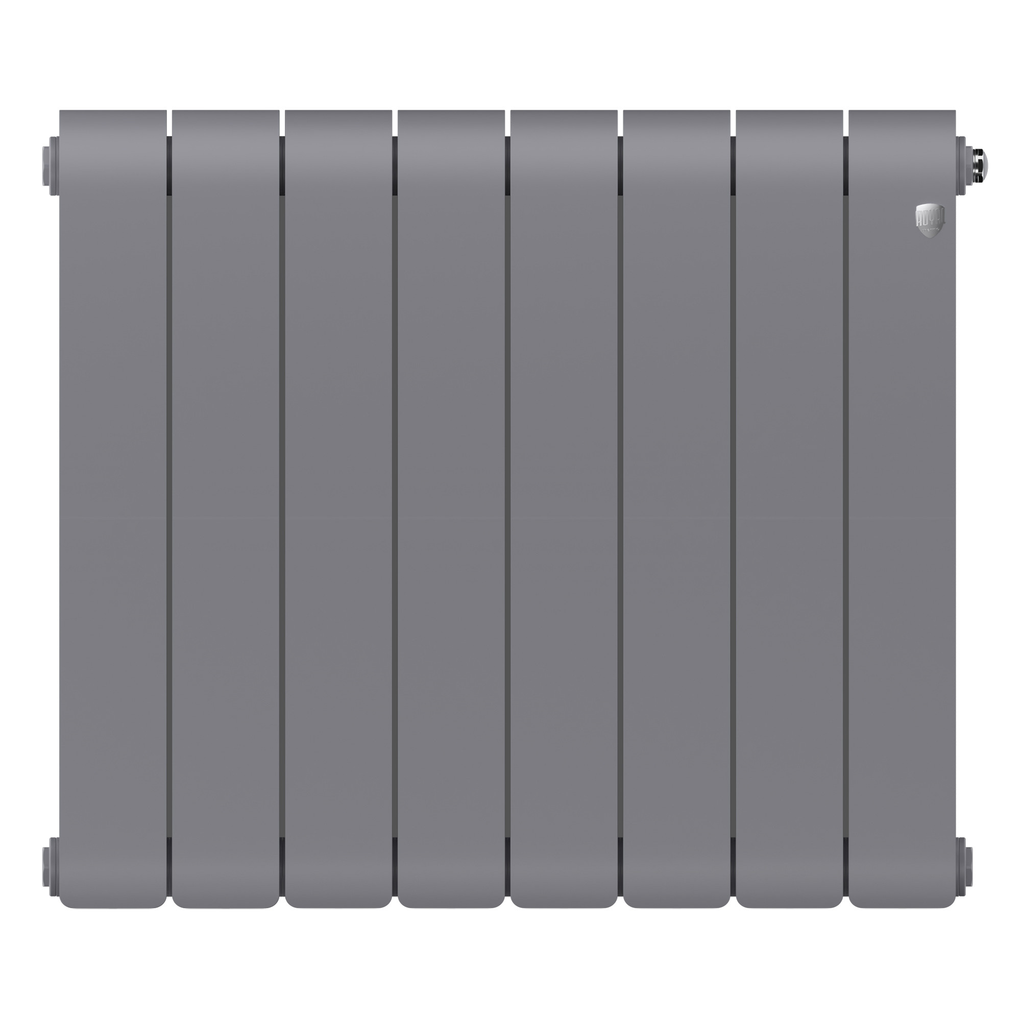 картинка Радиатор биметаллический Royal Thermo Infinity 500 Silver Satin 8 секций 