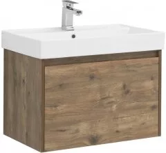 фото Тумба с раковиной Aquanet Nova Lite 75 дуб рустикальный (1 ящик) арт. 00254696 