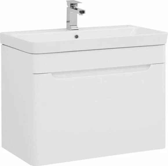 фото Тумба с раковиной Aquanet София 80 белый арт. 00212587 