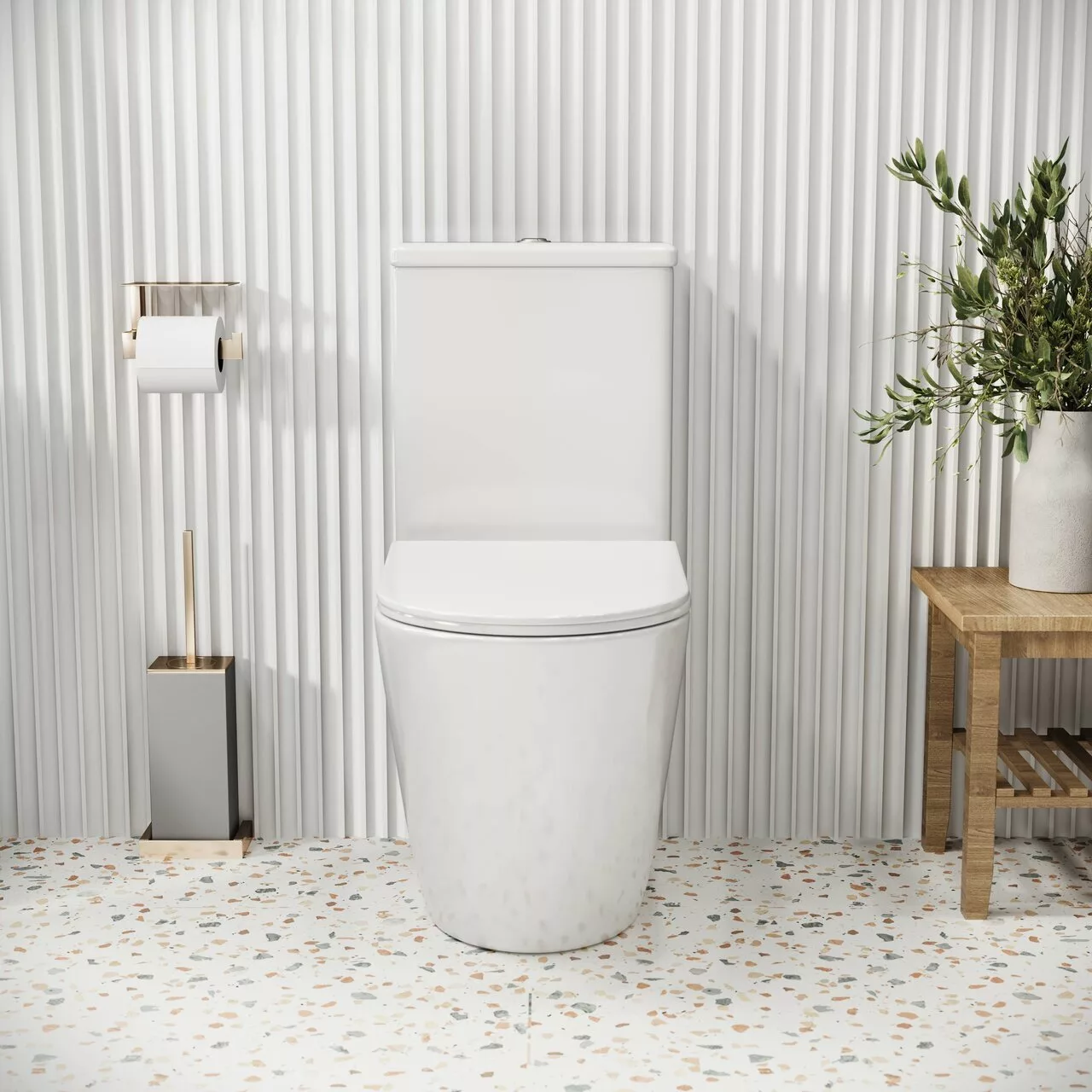 картинка Унитаз-компакт Grossman GR-4480S Color, белый 