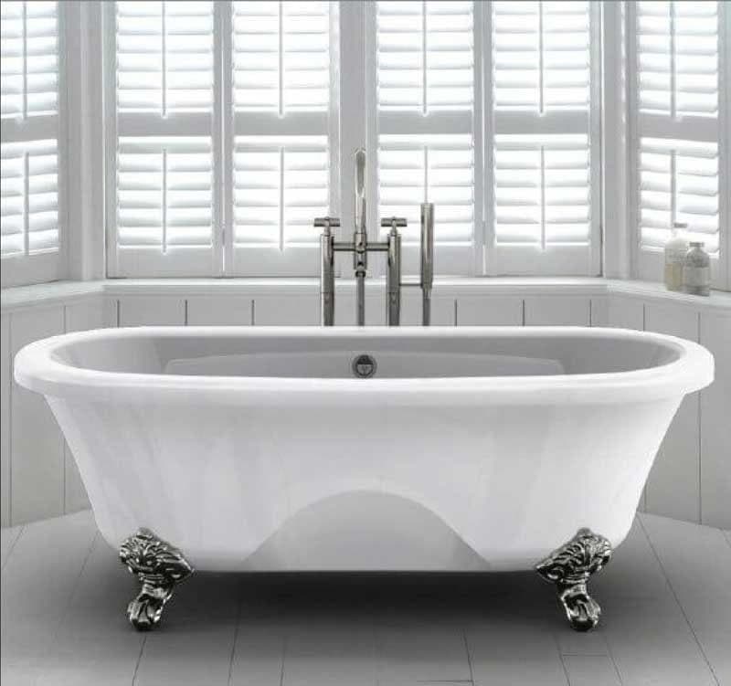 картинка Чугунная ванна Elegansa Gretta IRON FEET сhrome 