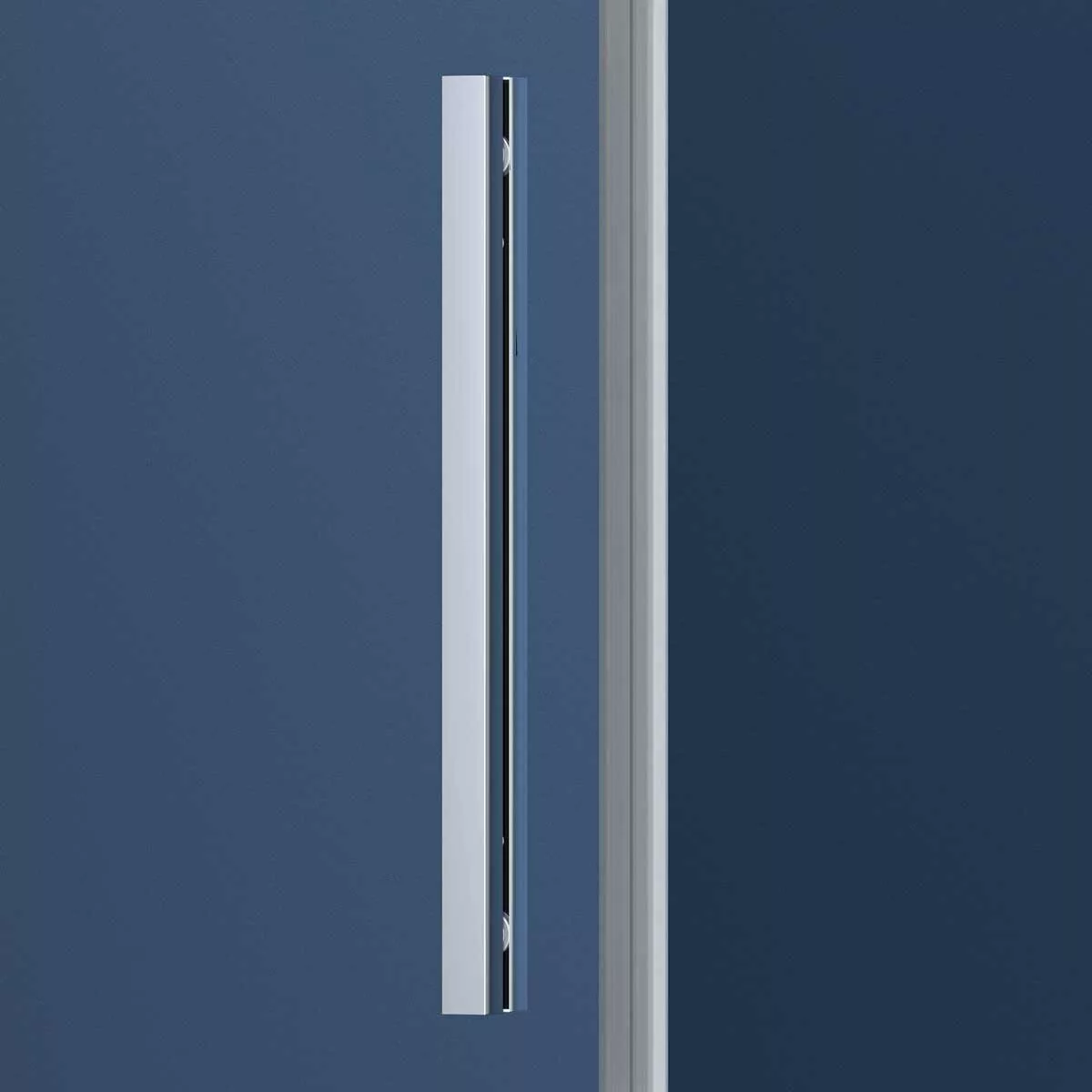 фото Душевая дверь Vincea Soft VDS-3SO120CLB, профиль черный, стекло прозрачное 