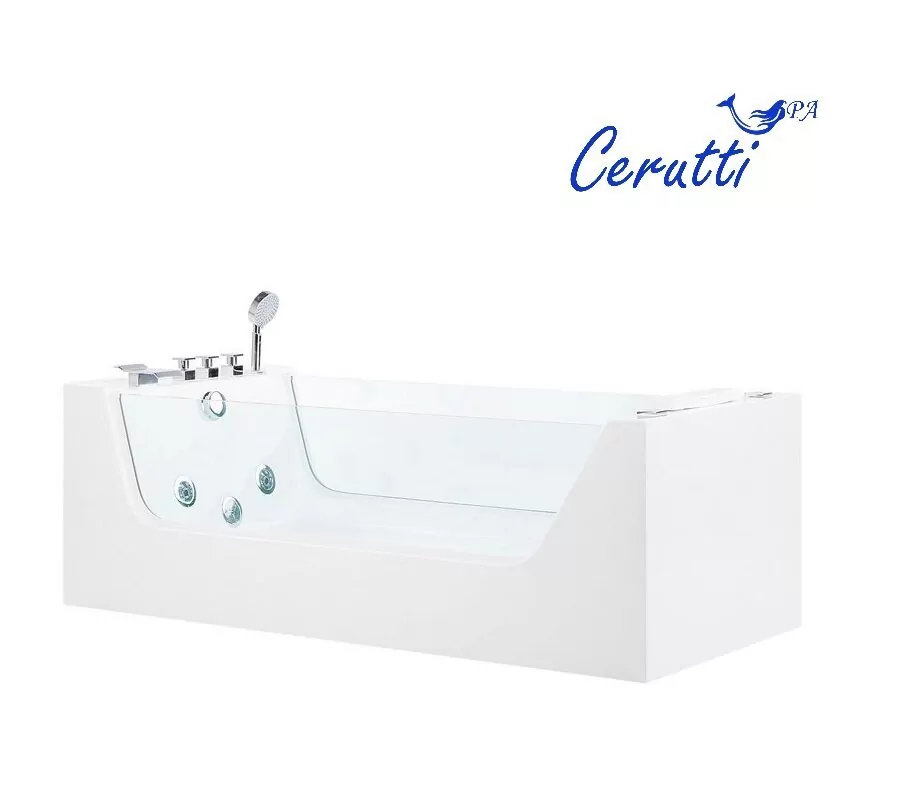 картинка Ванна Ceruttispa C-453A акриловая гидромассажная 1800x800x580 