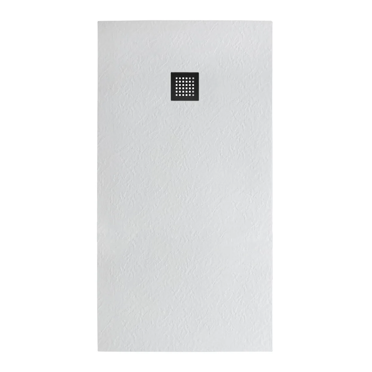 фото Душевой поддон из искусственного мрамора с сифоном BelBagno UNO TRAY-MR-UNO-AH-180/80-35-W-NO 
