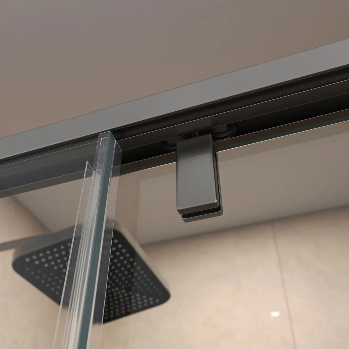 фото Душевой уголок BelBagno SOFT_CLOSE-1-AH-1-100/80-C-GM 
