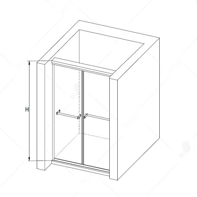 картинка Душевая дверь RGW TO-10 01071020-11 