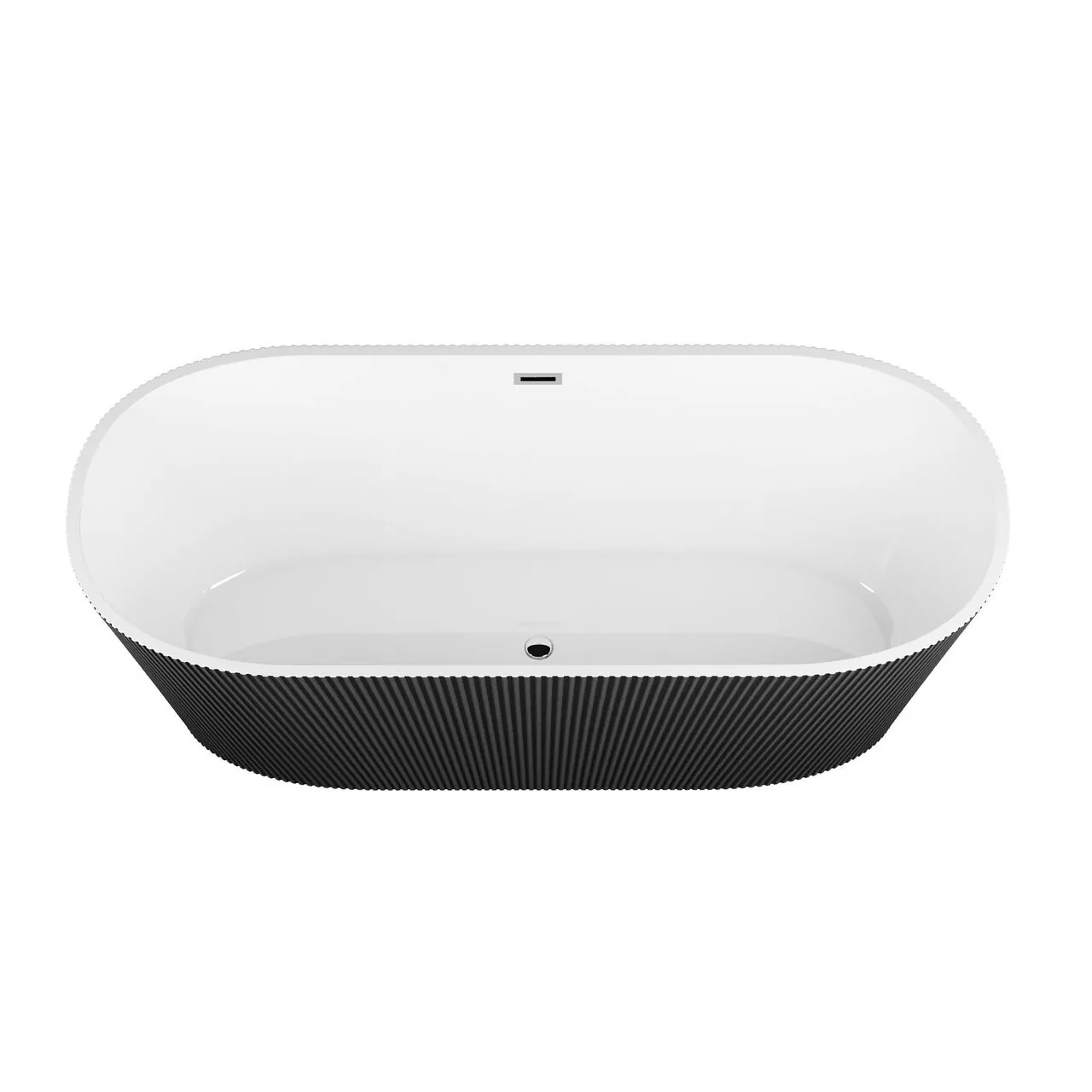 картинка Ванна отдельностоящая Grossman GR-27021MB Forta 170x75x58 