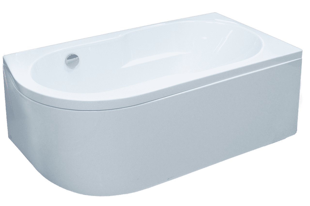 картинка Акриловая ванна Royal Bath Azur 150x80 R с каркасом RB614201K 