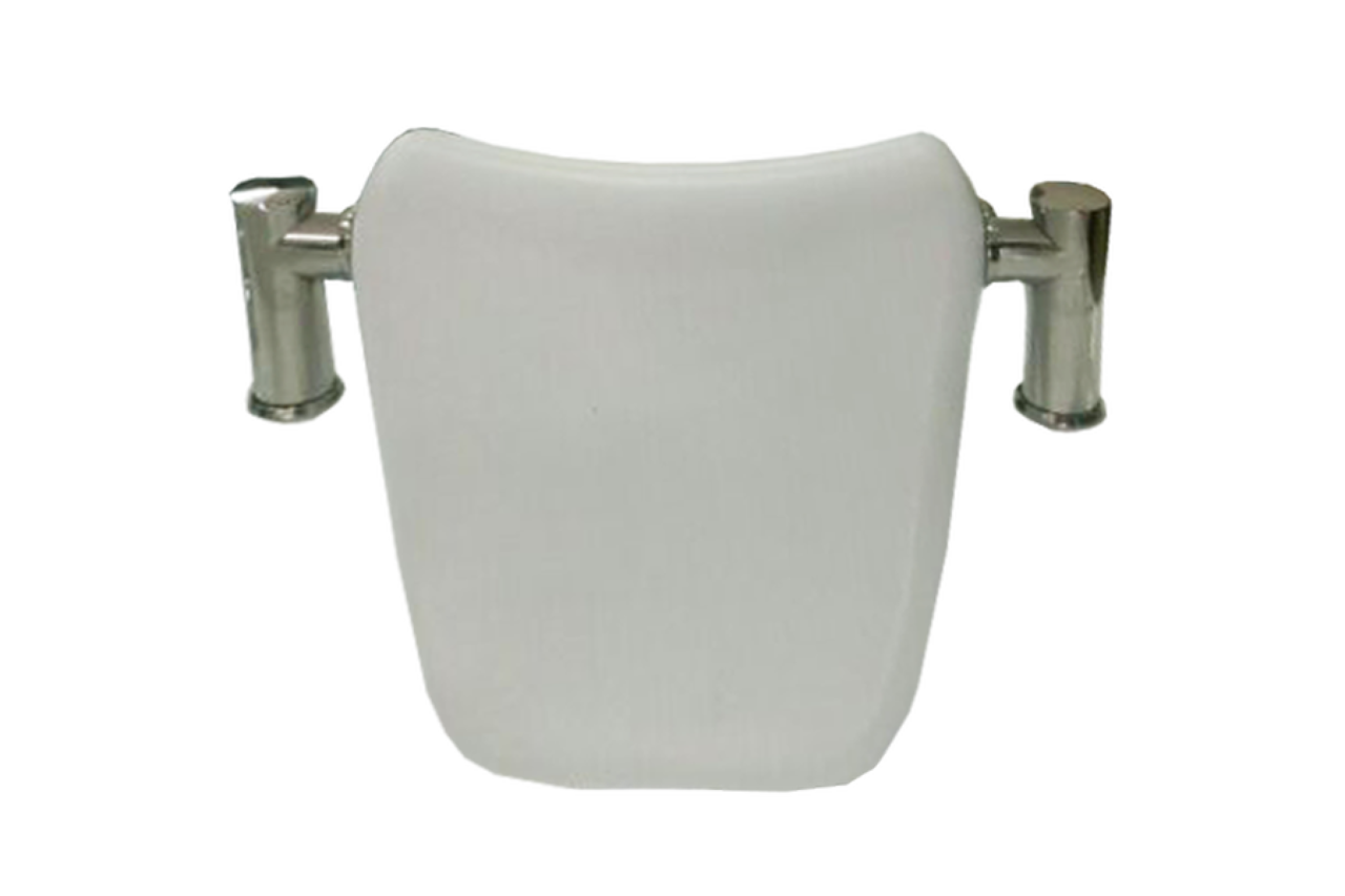 картинка Подголовник Royal Bath SY-2 В белый на металлических ножках (для TUDOR, FANKE, NORWAY)