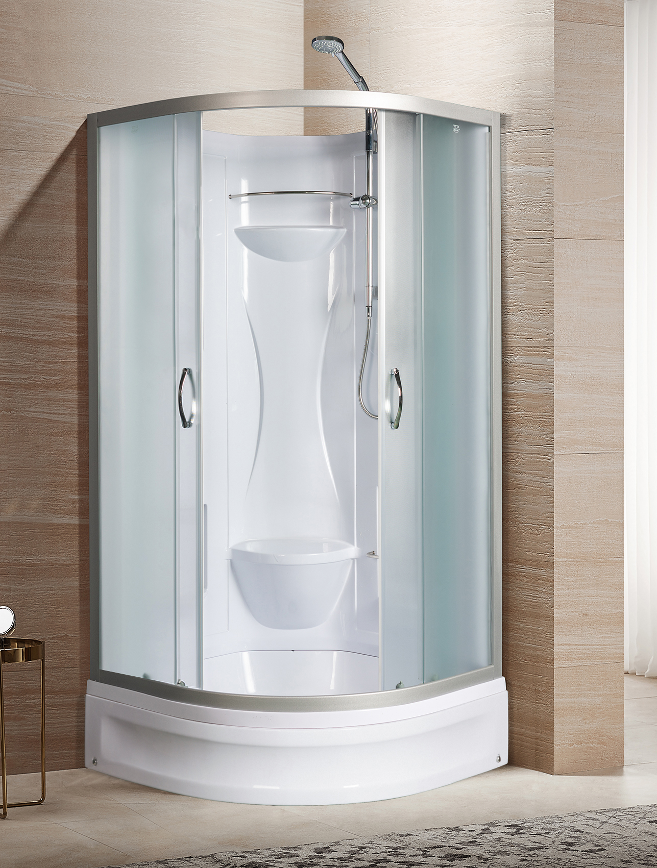 картинка Душевая кабина River Rein 90/24 без крыши 