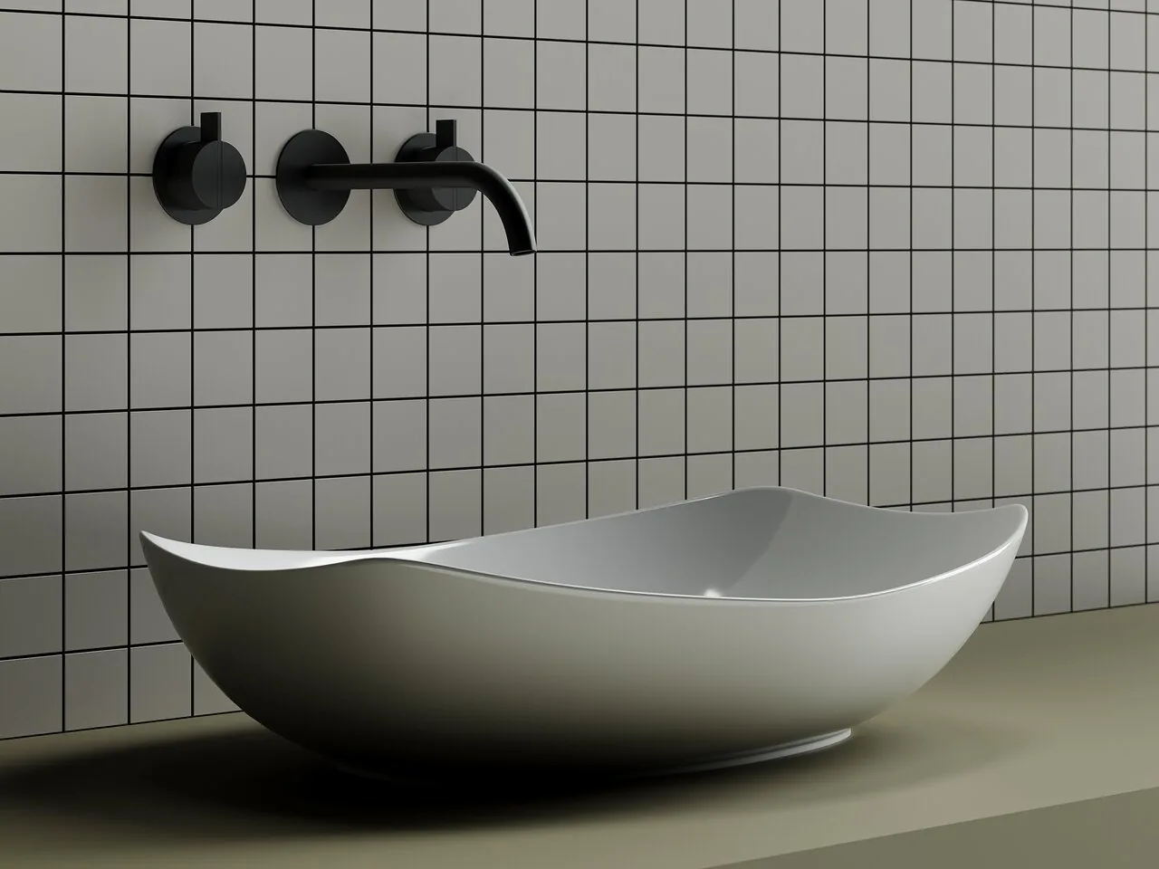 картинка Накладная раковина Ceramicanova Element CN5016 цвет белый 56х40 см 