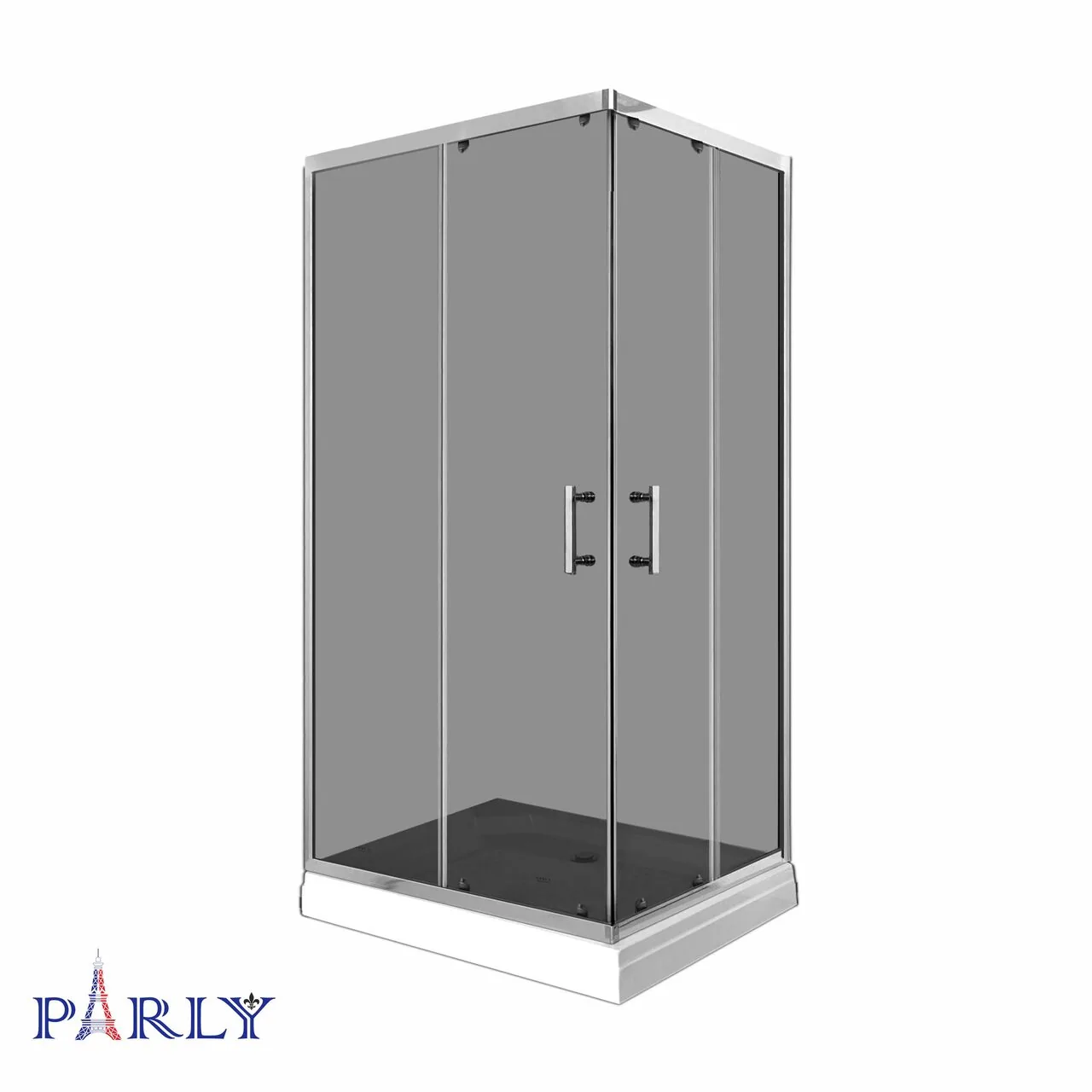 фото Душевой уголок с поддоном PARLY QZ81S N 100х80х185 см 