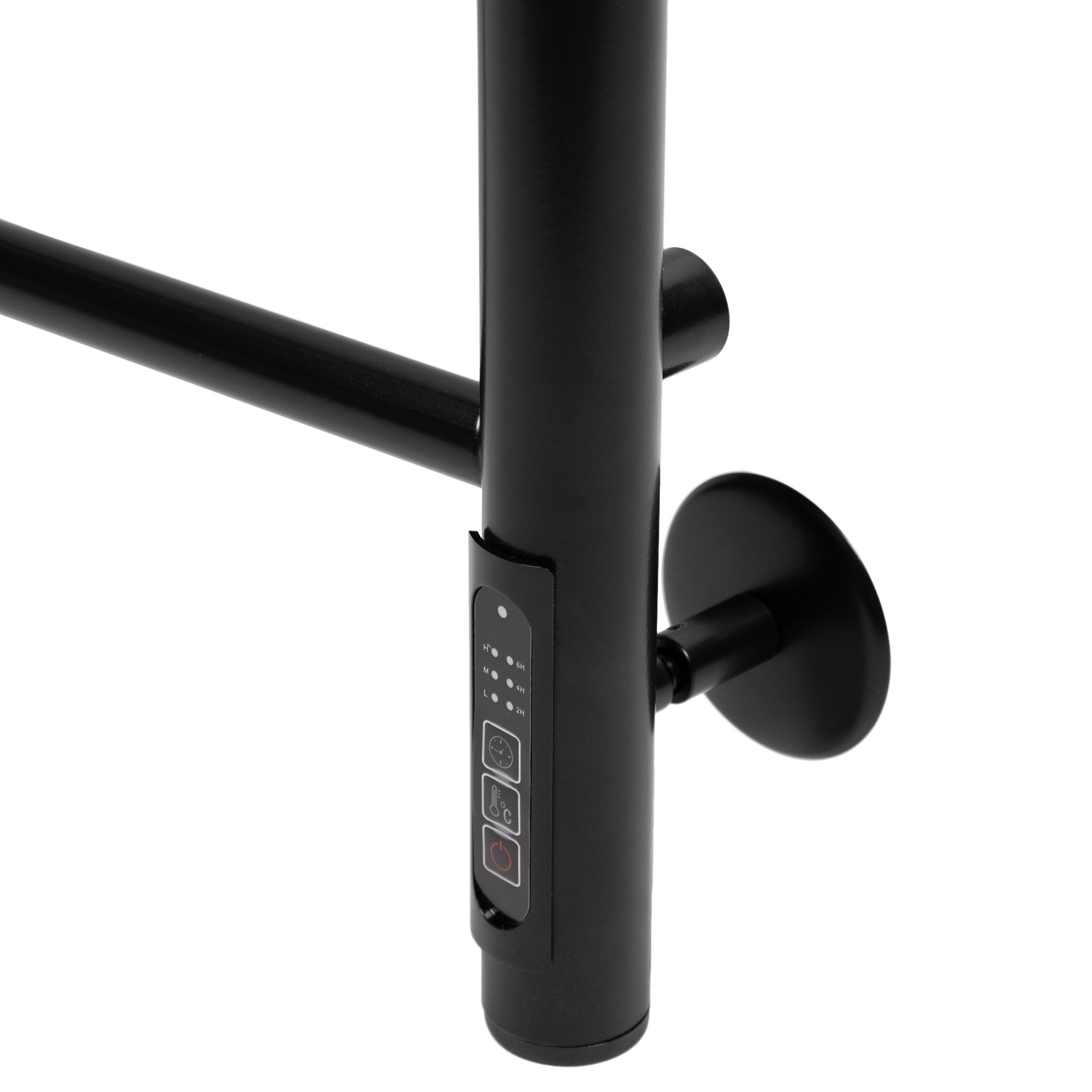 картинка Полотенцесушитель Royal Thermo Classic black П6 450х650 электро (new встроенный диммер) 