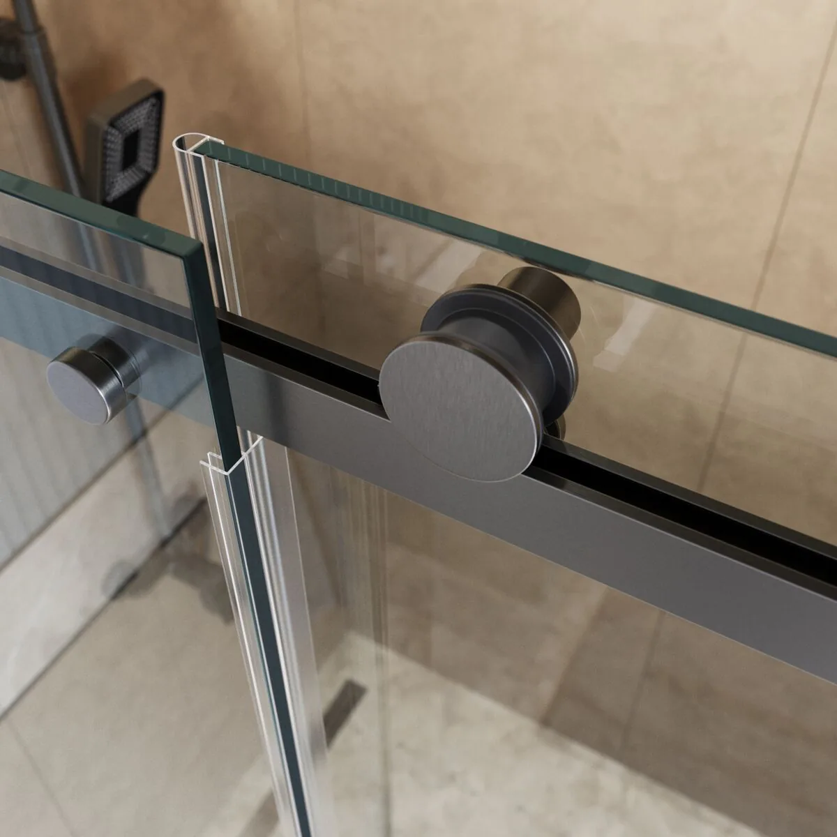 фото Душевой уголок BelBagno SOFT_CLOSE-2-AH-1-100/80-C-GM 