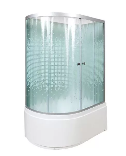 картинка Душевая кабина Deto L920 R N без крыши c гидромассажем 