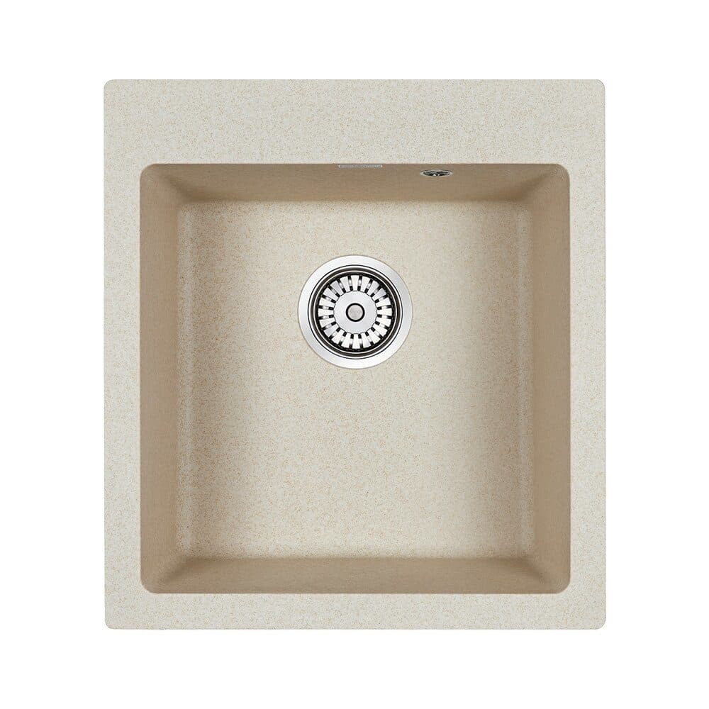картинка Мойка кварцевая Paulmark KANTE 45 PM104651-BE, бежевый, 460х510 мм 
