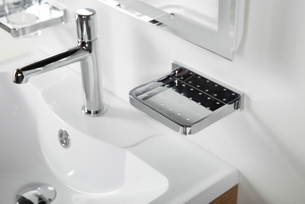 фото Тумба с раковиной подвесная BelBagno ALBANO 60 Rovere Rustico, раковина белая 