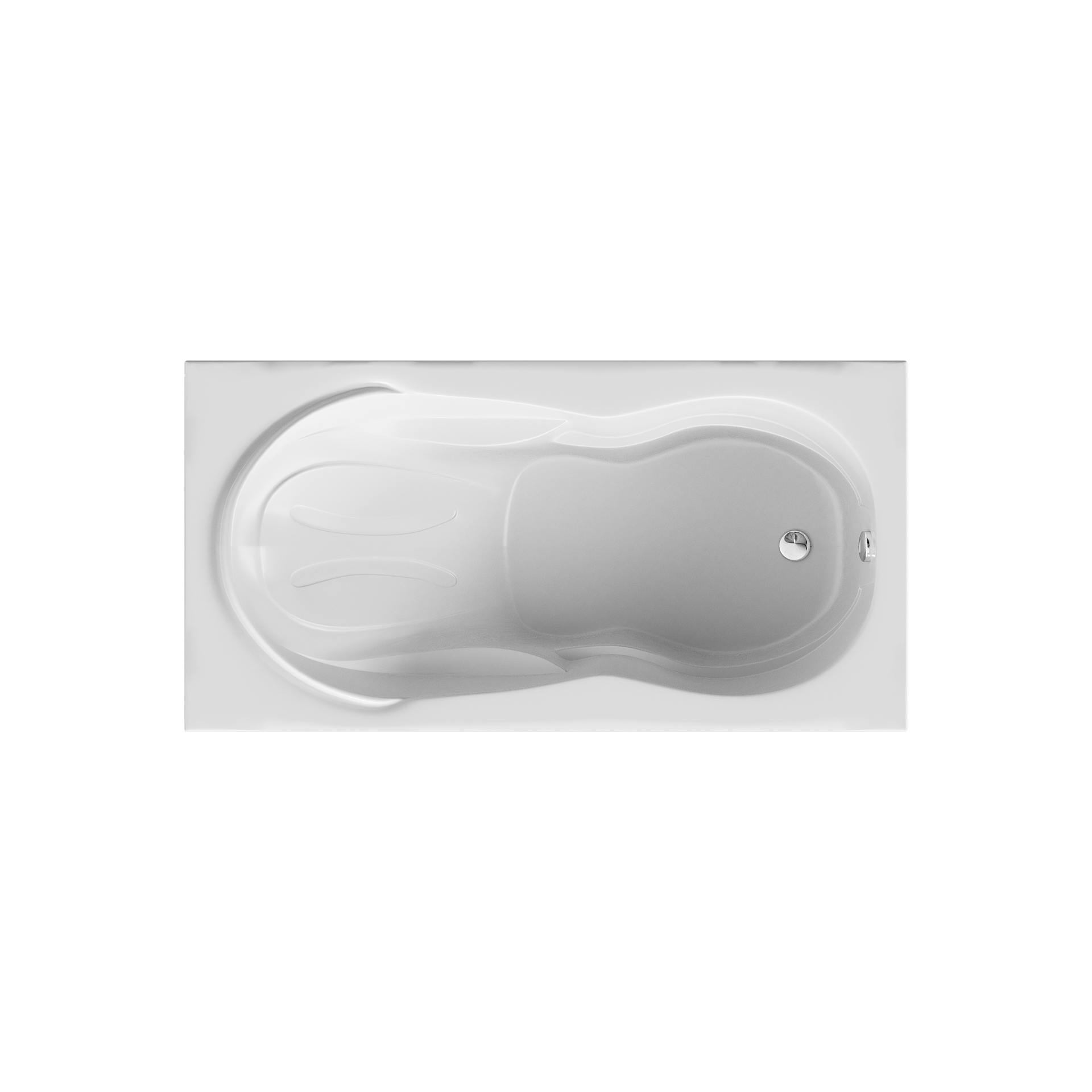 картинка Ванна 1Marka TAORMINA 180x90 с каркасом и слив-переливом 