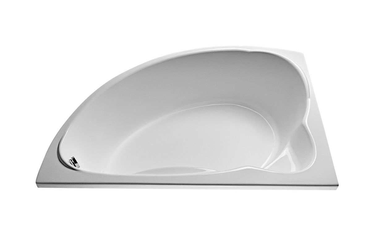 картинка Акриловая ванна Eurolux SPARTA 160x100R с каркасом, экраном и слив-переливом 